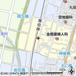 兵庫県姫路市香寺町中仁野188-3周辺の地図