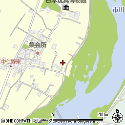 兵庫県姫路市香寺町中仁野645周辺の地図