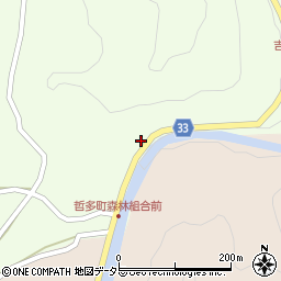 岡山県新見市哲多町老栄1296周辺の地図