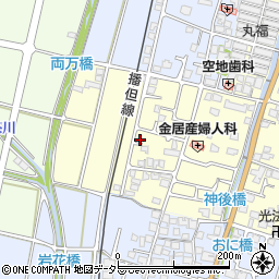 兵庫県姫路市香寺町中仁野188-5周辺の地図