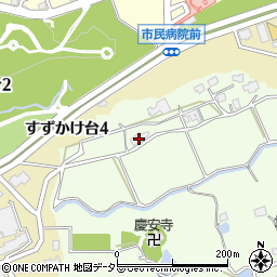 兵庫県三田市貴志1458周辺の地図