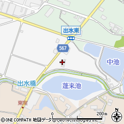 播州交通株式会社　バス営業所周辺の地図