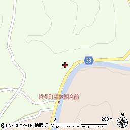 岡山県新見市哲多町老栄1286周辺の地図