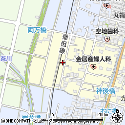 兵庫県姫路市香寺町中仁野188-2周辺の地図