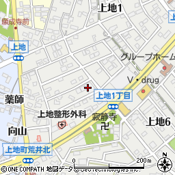 ゲオ岡崎上地店周辺の地図