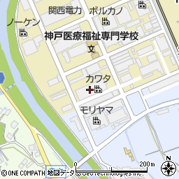 株式会社カワタ　設計部周辺の地図