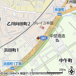 愛知県半田市祢宜町周辺の地図