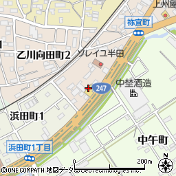 愛知県半田市祢宜町周辺の地図