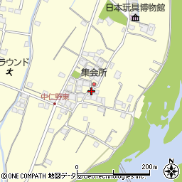 兵庫県姫路市香寺町中仁野630周辺の地図
