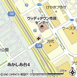 ジョーシン　三田ウッディタウン店キッズランド周辺の地図