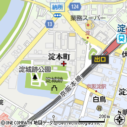 岡野鍵専門店周辺の地図