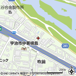 京都府宇治市槇島町吹前106-6周辺の地図