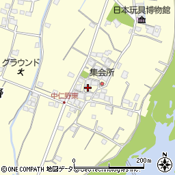 兵庫県姫路市香寺町中仁野611周辺の地図