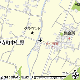〒679-2143 兵庫県姫路市香寺町中仁野の地図