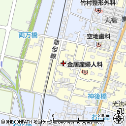 兵庫県姫路市香寺町中仁野196-12周辺の地図