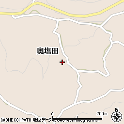 岡山県和気郡和気町奥塩田1005周辺の地図