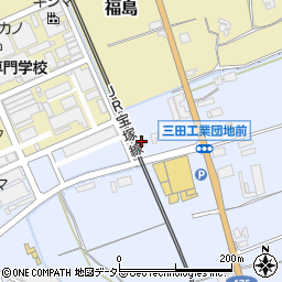 兵庫県三田市大原67周辺の地図