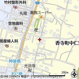 兵庫県姫路市香寺町中仁野138周辺の地図