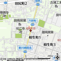 相生町西周辺の地図
