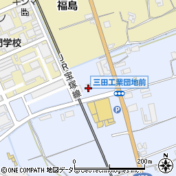 兵庫県三田市大原69周辺の地図