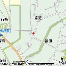 愛知県新城市杉山阿賀地周辺の地図