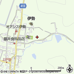 兵庫県姫路市林田町上伊勢周辺の地図