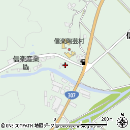 滋賀県甲賀市信楽町牧1655周辺の地図