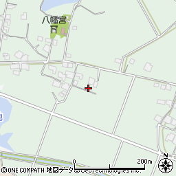 兵庫県加東市松尾24周辺の地図