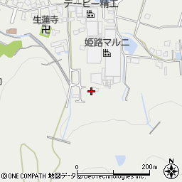 兵庫県姫路市山田町西山田503周辺の地図