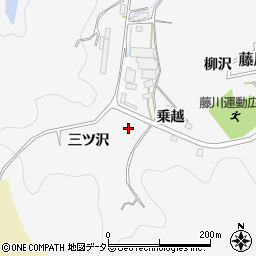 愛知県岡崎市藤川町下西ノ入周辺の地図