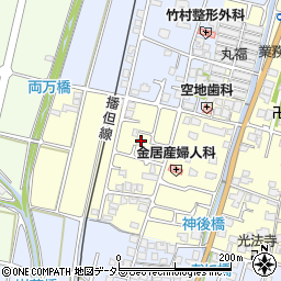 兵庫県姫路市香寺町中仁野196-9周辺の地図