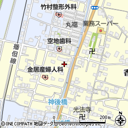 兵庫県姫路市香寺町中仁野161周辺の地図