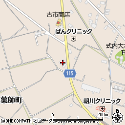 富岡屋 石薬師本店周辺の地図