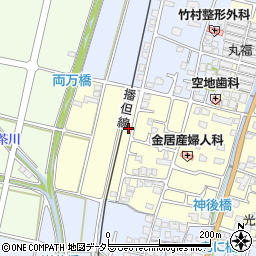 兵庫県姫路市香寺町中仁野202-6周辺の地図