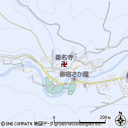 善名寺周辺の地図