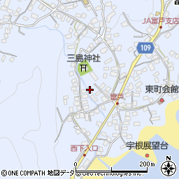 スーパーうわみつじ倉庫周辺の地図