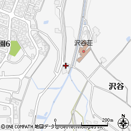 兵庫県三田市沢谷1316周辺の地図