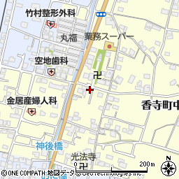 兵庫県姫路市香寺町中仁野131-3周辺の地図