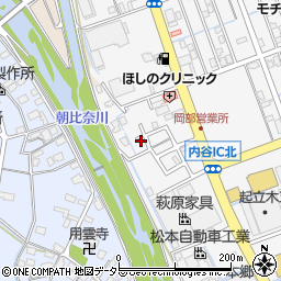 静岡県藤枝市岡部町内谷649-23周辺の地図