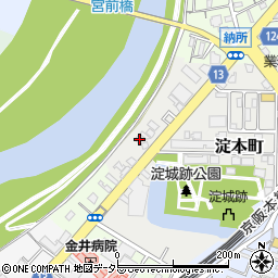 京都府京都市伏見区淀本町231周辺の地図