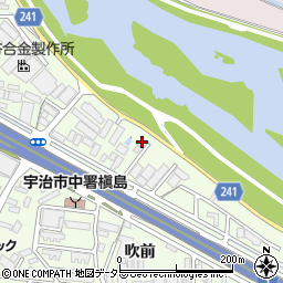 京都府宇治市槇島町吹前106-8周辺の地図