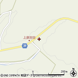 広島県三次市君田町泉吉田71-3周辺の地図