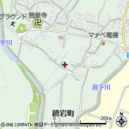 兵庫県加西市鎮岩町38周辺の地図