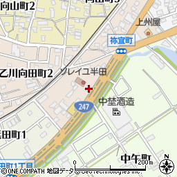 愛知県半田市祢宜町63周辺の地図