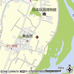 兵庫県姫路市香寺町中仁野643周辺の地図