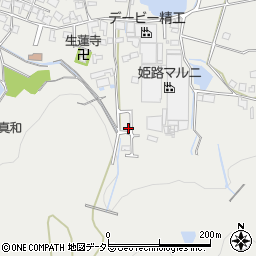 兵庫県姫路市山田町西山田705周辺の地図