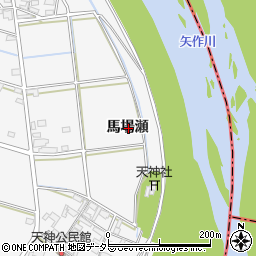 愛知県安城市小川町馬場瀬周辺の地図