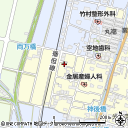 兵庫県姫路市香寺町中仁野202-19周辺の地図