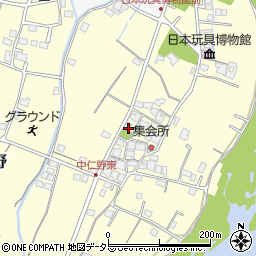 兵庫県姫路市香寺町中仁野616-4周辺の地図