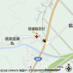 滋賀県甲賀市信楽町牧1474周辺の地図